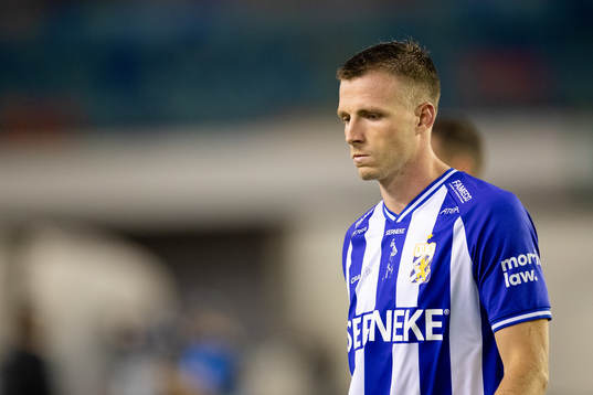 IFK Göteborgs Calle Johansson deppar