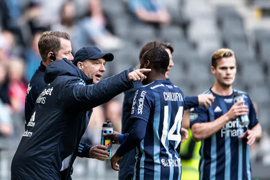 Djurgårdens tränare Kim Bergstrand
