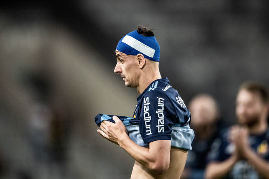 Djurgårdens Haris Radetinac deppar