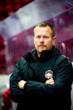 Malmö Redhawks tränare Joakim Fagervall