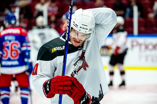 Malmö Redhawks Lance Bouma deppar