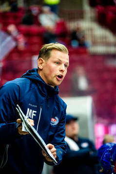 Oskarshamns tränare Martin Filander