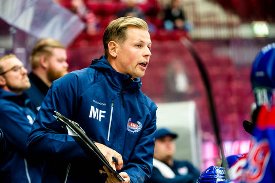 Oskarshamns tränare Martin Filander