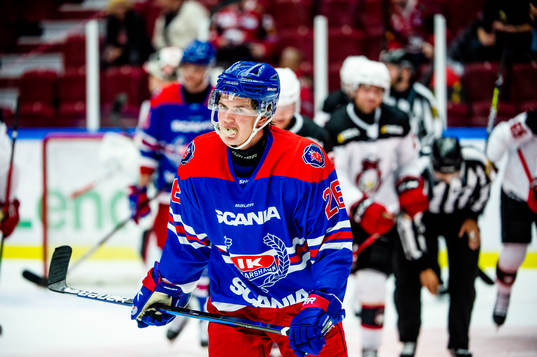 Oskarshamns Lukas Pilö deppar