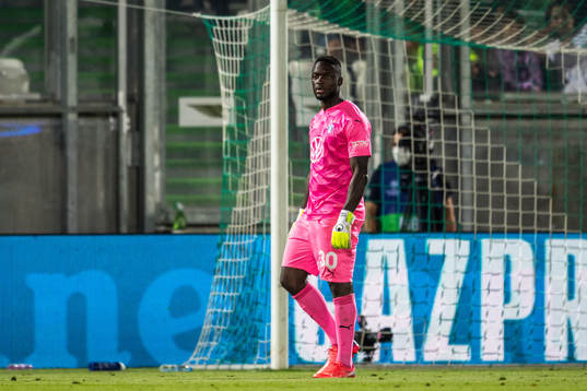 Goalkeeper Ismael Diawara of Malmö FF