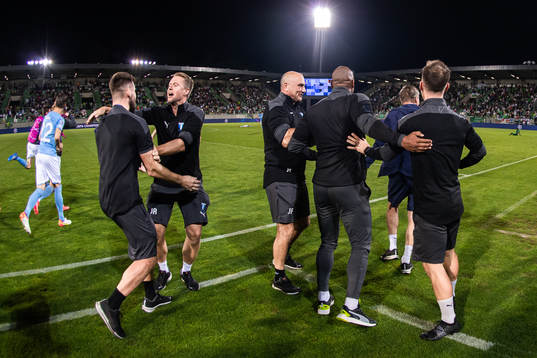Malmö FF celebrate