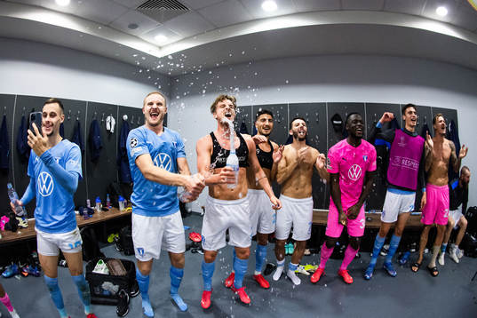 Veljko Birmancevic, Franz Brorsson, Eric Larsson and