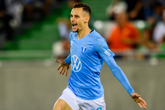 Veljko Birmancevic celebrate