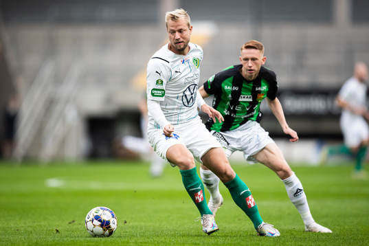 Jönköpings Sebastian Crona och GAIS Julius Lindberg