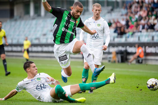 Jönköpings Adam Ben Lamin och GAIS Malkolm Moenza