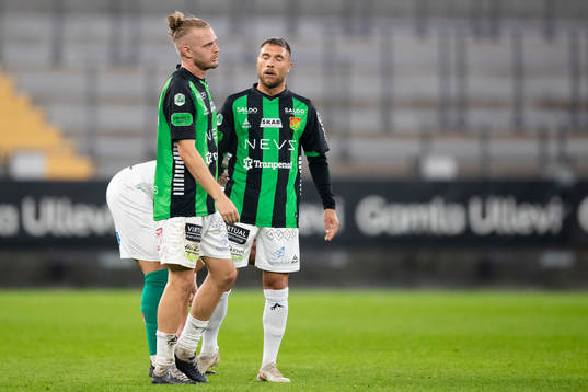 GAIS Jonas Lindberg och Nikola Ladan deppar