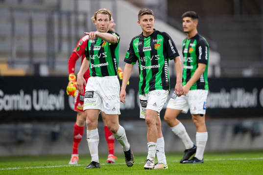 GAIS August Wängberg, Johan Andersson och Emin Grozdanic