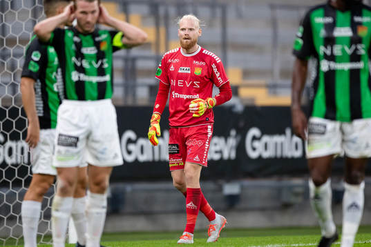 GAIS målvakt Mathias Karlsson