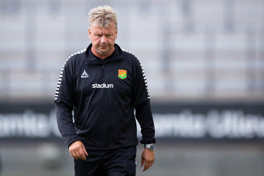 GAIS assisterande tränare Jörgen Ericson innan