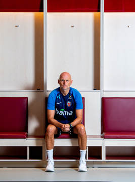 Ståle Solbakken, head coach of the Norwegian national