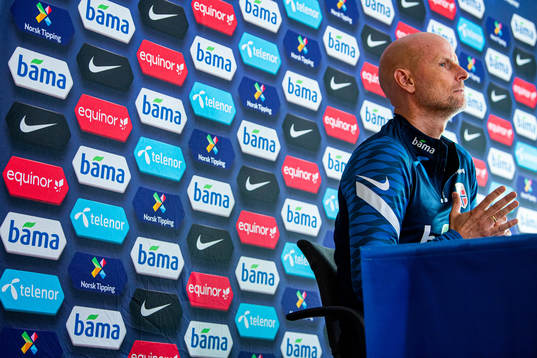 Ståle Solbakken, head coach of the Norwegian national