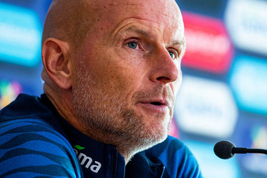 Ståle Solbakken, head coach of the Norwegian national