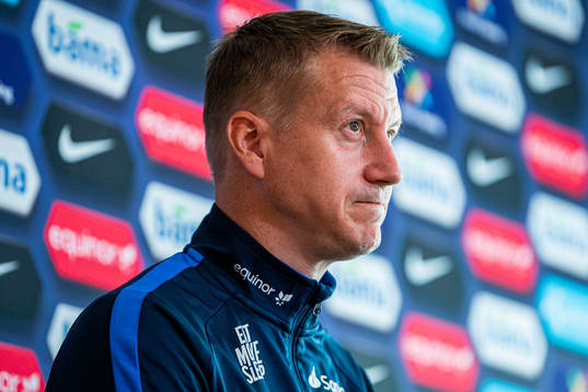 Leif Gunnar Smerud, head coach of the Norwegian national