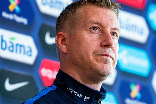Leif Gunnar Smerud, head coach of the Norwegian national