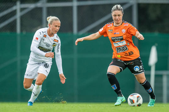 Häckens Filippa Curmark och Kristianstads Delaney Baie