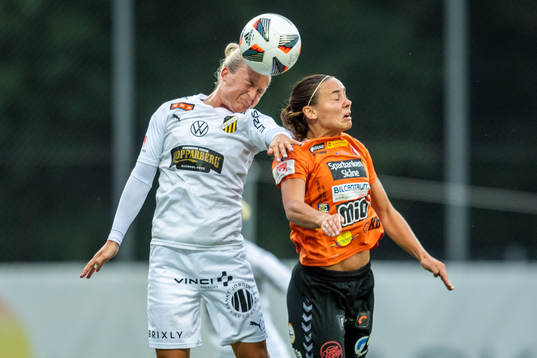 Häckens Filippa Curmark och Kristianstads Alice Nilsson