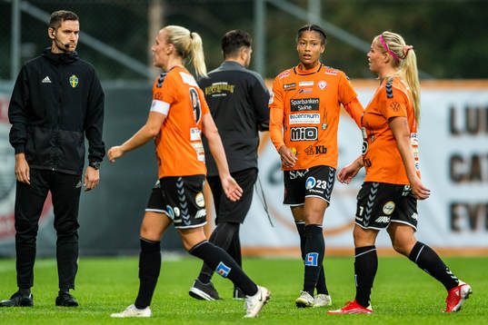 Kristianstads Sveindís Jane Jónsdóttir deppar