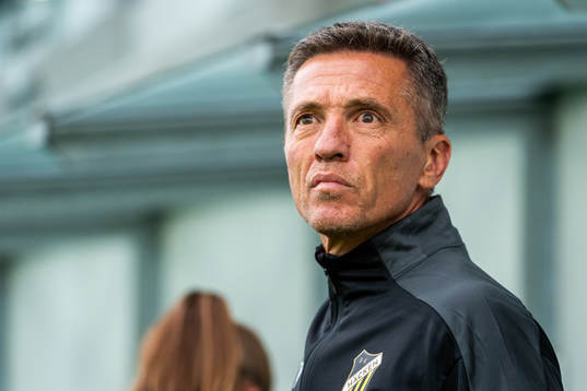 Häckens tränare Mats Gren