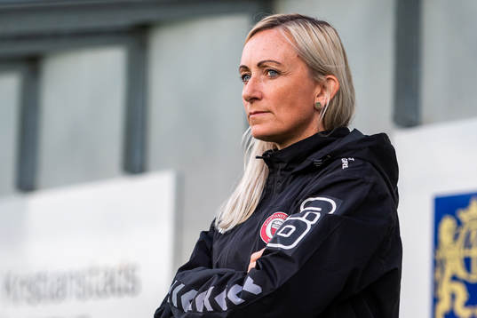 Kristianstads tränare Elisabet Gunnarsdóttir