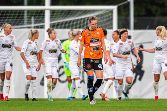 Kristianstads Amanda Edgren deppar