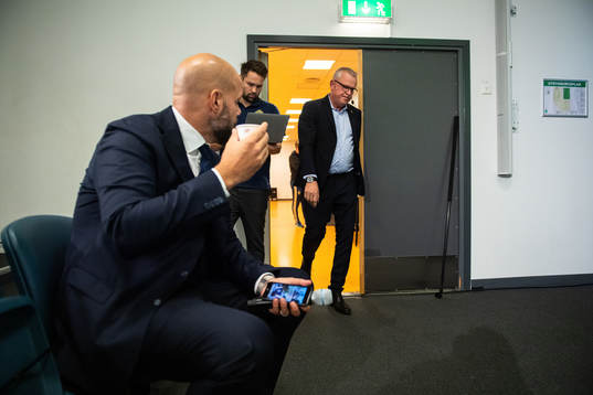 Janne Andersson, head coach of the Swedish national