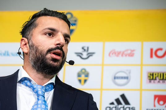 Poya Asbaghi, head coach U21, of the Swedish national