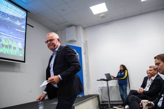 Janne Andersson, head coach of the Swedish national
