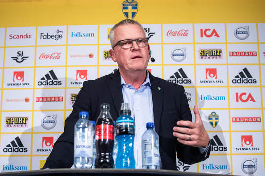 Janne Andersson, head coach of the Swedish national