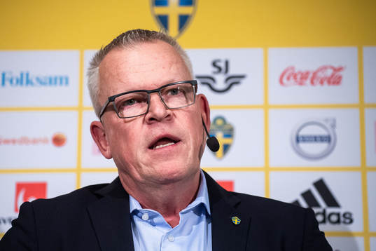 Janne Andersson, head coach of the Swedish national