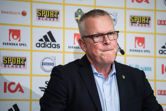 Janne Andersson, head coach of the Swedish national