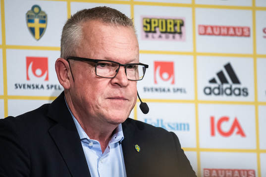 Janne Andersson, head coach of the Swedish national