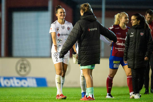 Rosengårds Katrine Veje jublar