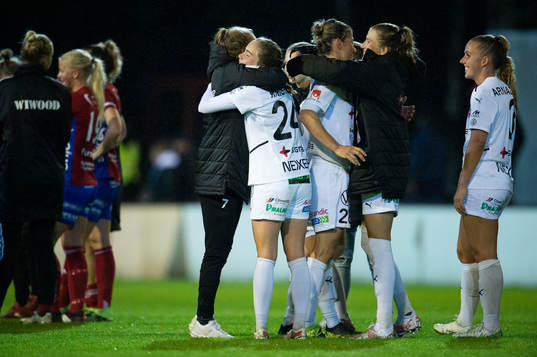 Rosengårds Matilda Eriksson Kristell jublar