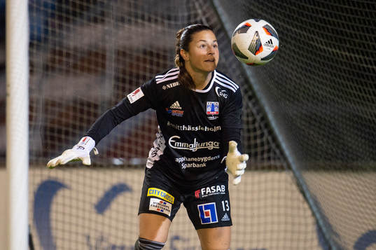 Vittsjös målvakt Sabrina D'Angelo