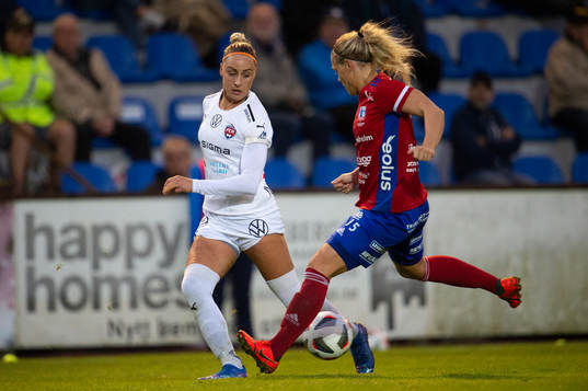 Rosengårds Sanne Troelsgaard och Vittsjös Nellie Persson