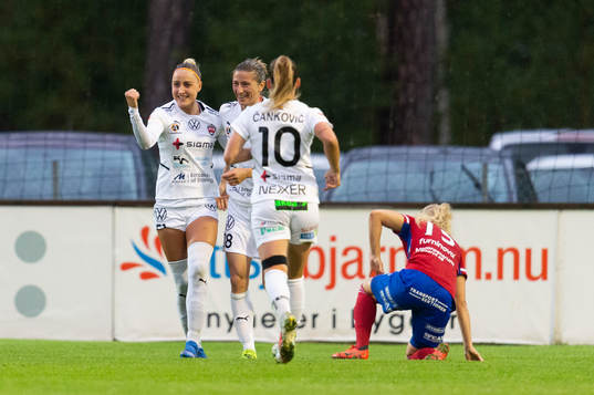 Rosengårds Sanne Troelsgaard jublar