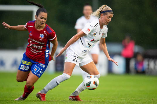 Rosengårds Olivia Schough och Vittsjös Michelle De Jongh