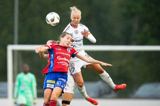 Rosengårds Caroline Seger och Vittsjös Clara Markstedt