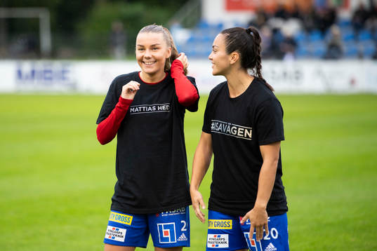 Vittsjös Ebba Hed och Michelle De Jongh