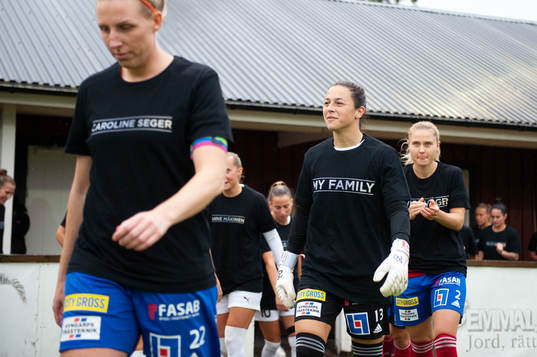 Vittsjös målvakt Sabrina D'Angelo gör entré till