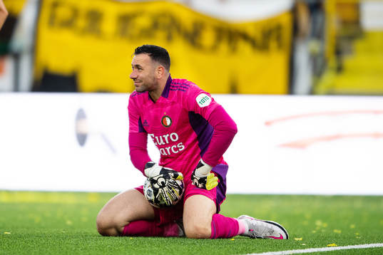 goalkeeper Ofir Marciano of Feyenoord