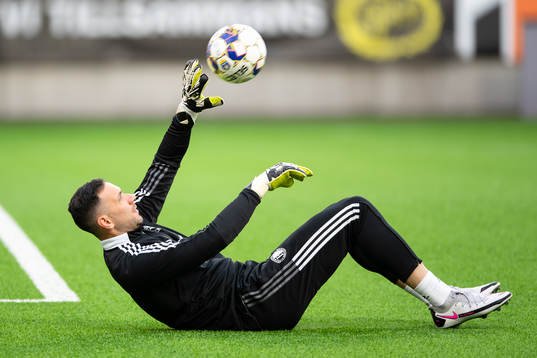 Goalkeeper Ofir Marciano of Feyenoord