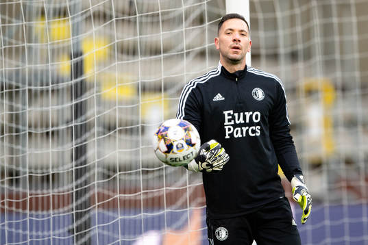 Goalkeeper Ofir Marciano of Feyenoord