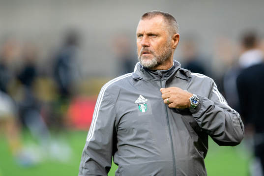 Assistant coach John de Wolf of Feyenoord