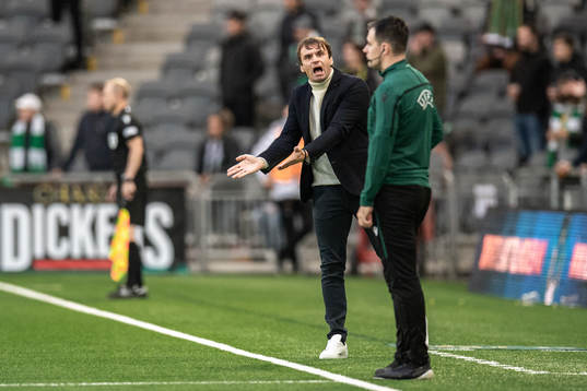 Milos Milojevic, head coach of Hammarby
